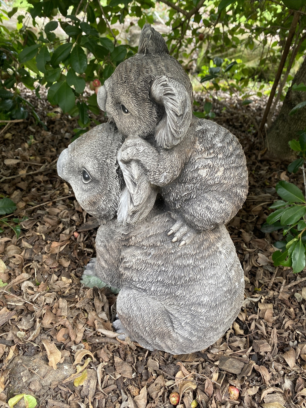 Koala Baby Statue Ornament Animal Concrete Cement Garden Australian Made