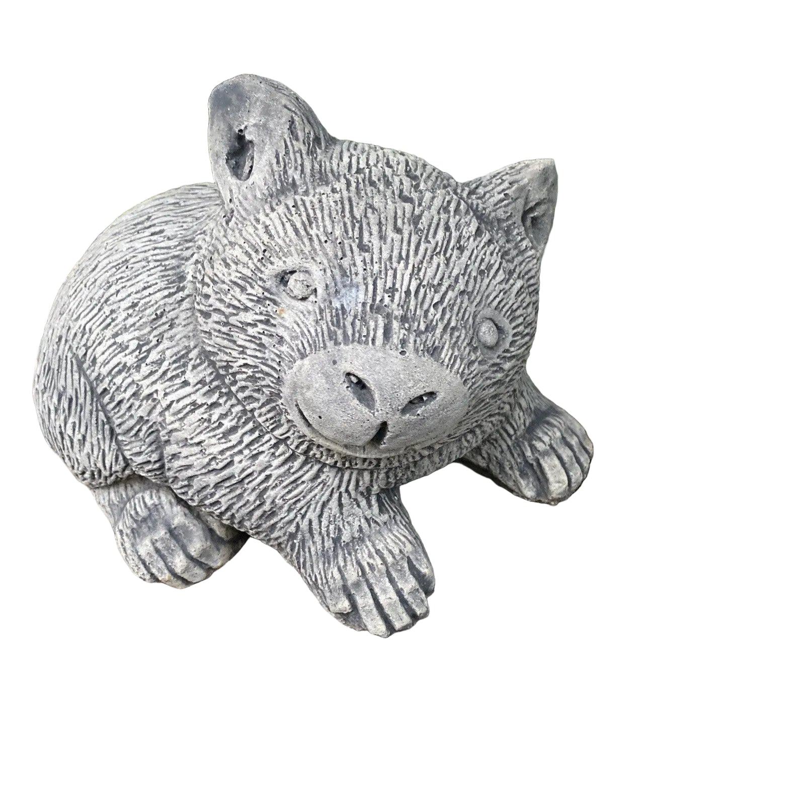 Australian Wombat Statue Ornament Animal Concrete Cement Garden Australian Made