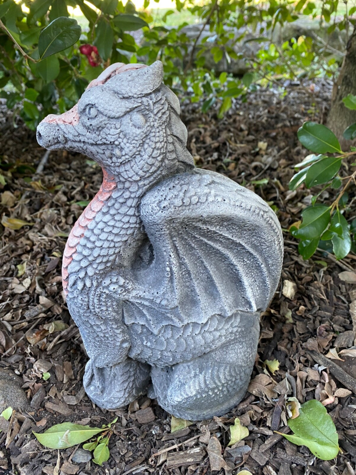 Dragon Animal Concrete Cement Garden Statue Ornament Australian Made 28cm high