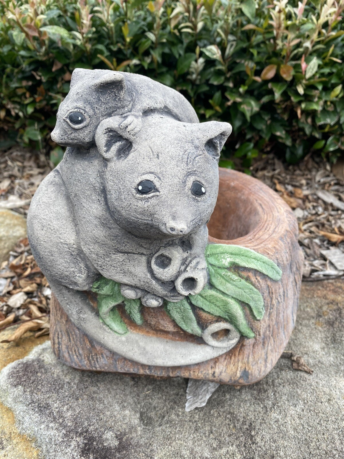 Possum Planter Garden Concrete Cement Garden Statue Australian Made