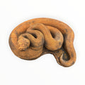 Concrete Python Snake Garden Statue Realistic Reptile Outdoor Ornament