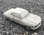 1966 Mustang Concrete Car Statue | Classic Car Ornament