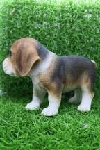 BEAGLE STANDING DOG ANIMAL GARDEN STATUE ORNAMENT FIGURINE SCULPTURE MEMORIAL