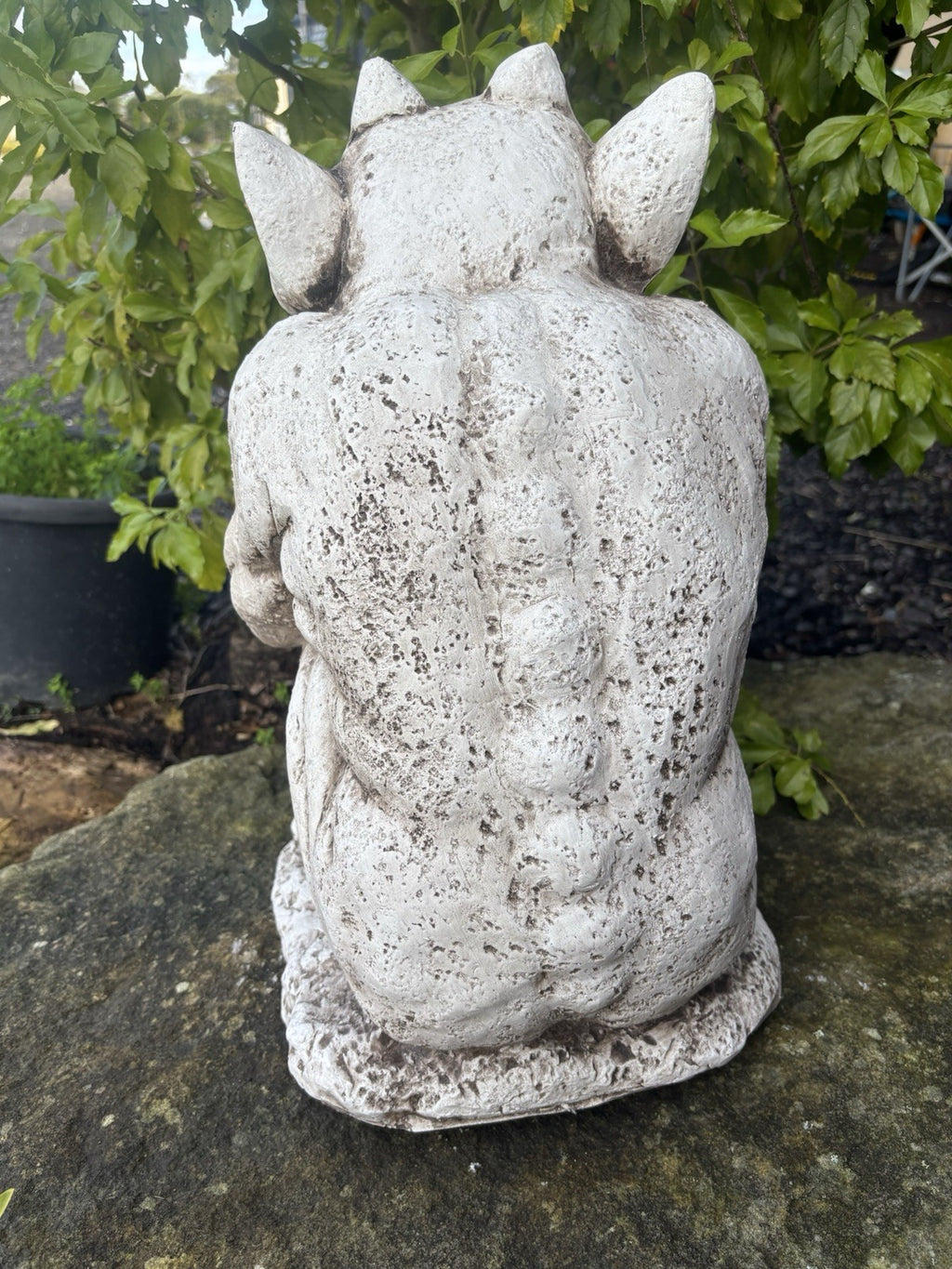 Gargoyle With Shield ,Gargoyle with Sword Garden Statue Ornament 46 cm High