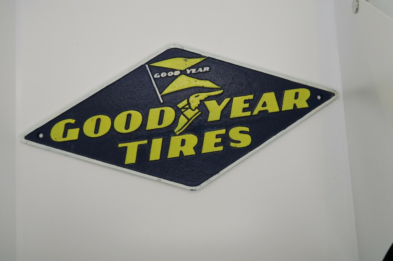 Good Year Tires Cast Iron Sign Retro Man Cave Garage