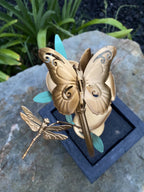 Butterfly Dragonfly Garden indoor Outdoor table top Water fountain Feature Decor