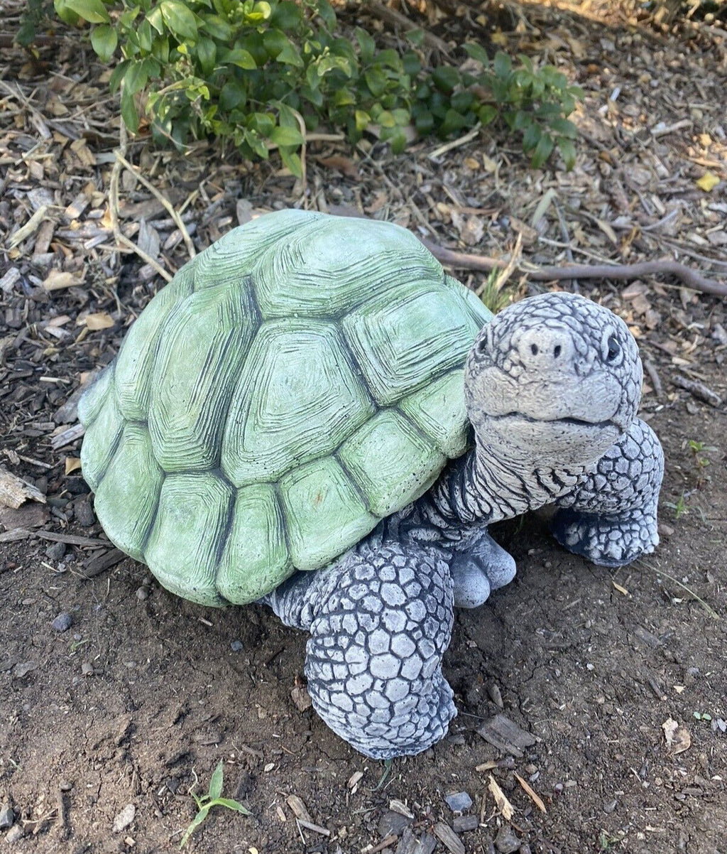 Turtle Tortoise Animal Concrete Cement Garden Statue Ornament Australian Made L