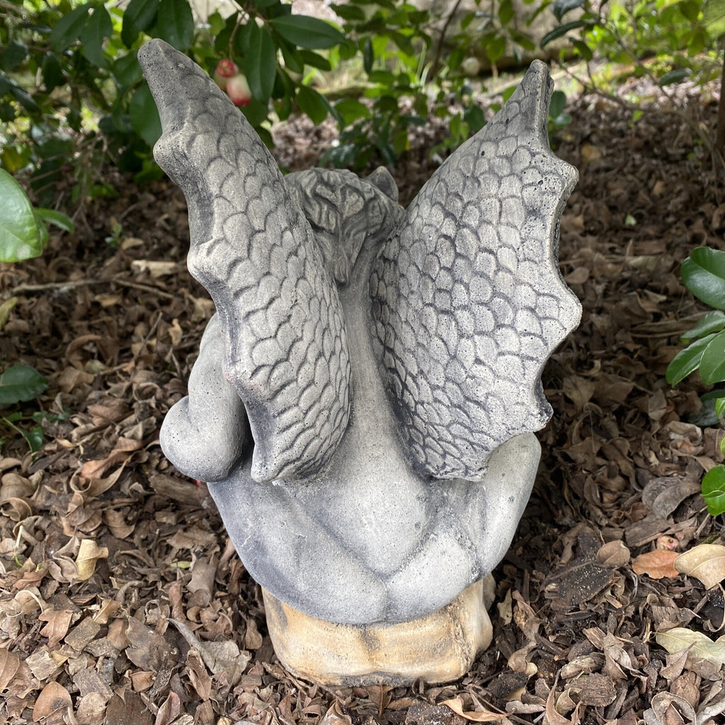Gargoyle Statue Statue Ornament Animal Concrete Cement Garden Australian Made
