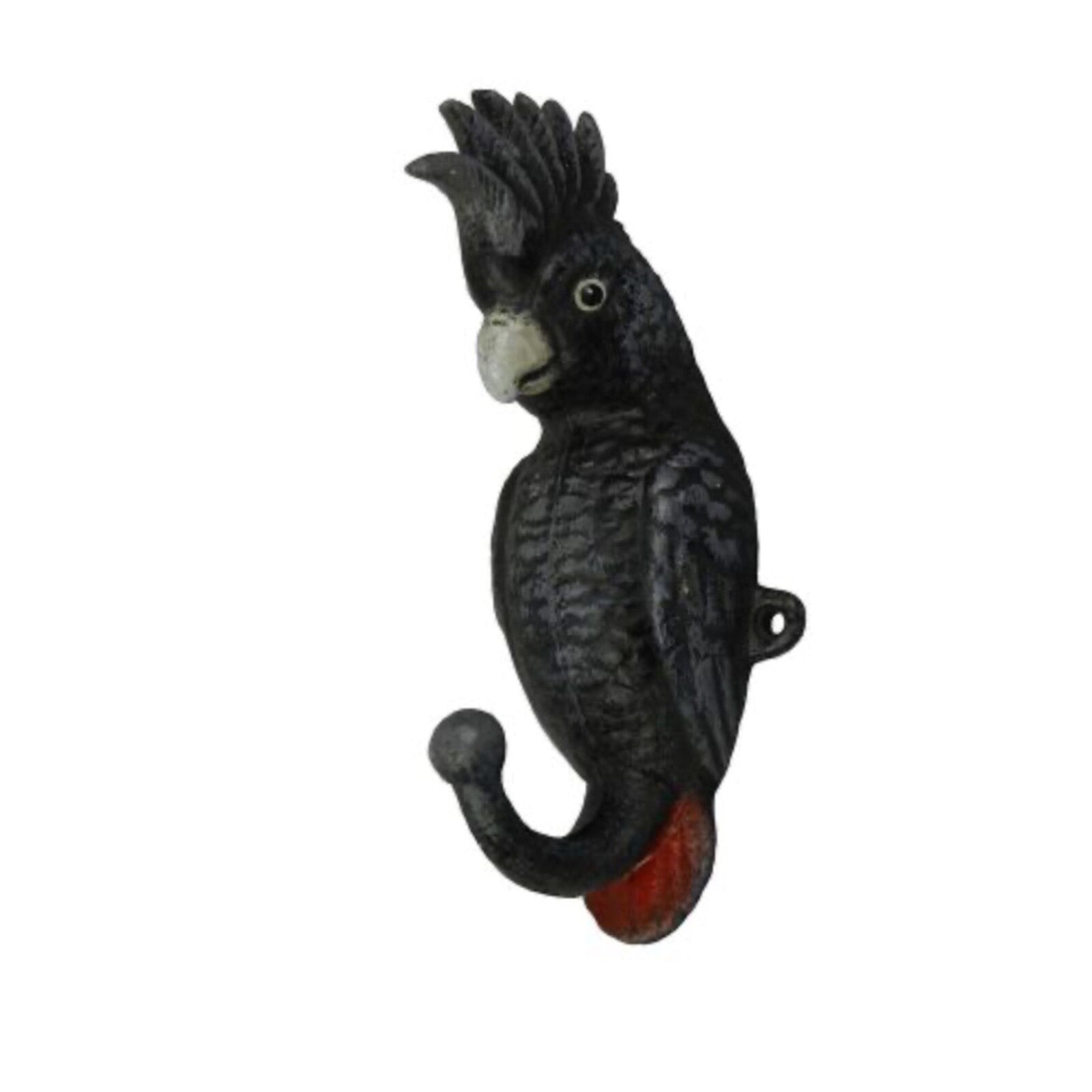 Cast Iron Bird Hook Clothes Hanger - Cockatoo Galah Magpie Rosella Kookaburra