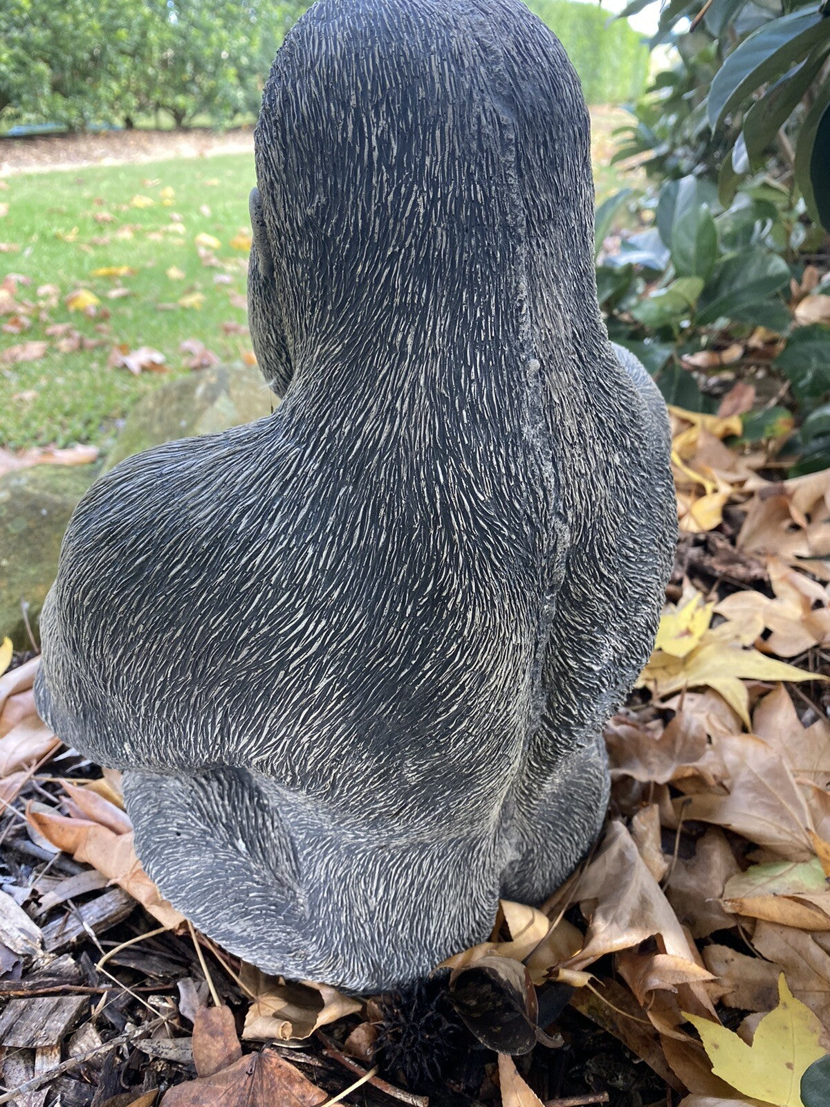 Gorilla Ape Monkey Statue Ornament Animal Concrete Cement Garden Australian Made