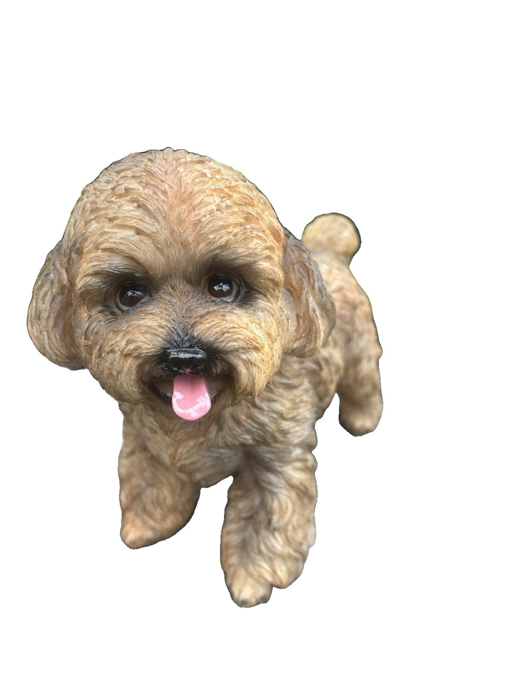 Cavoodle Resin Dog Garden Statue – Cute Dog Ornament