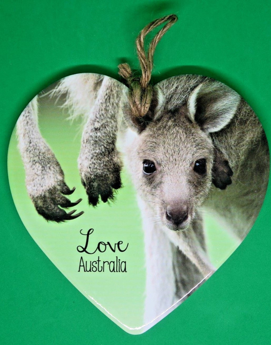 AUSTRALIAN KOALA & KANGAROO TILE GARDEN WALL ART HOME DECOR