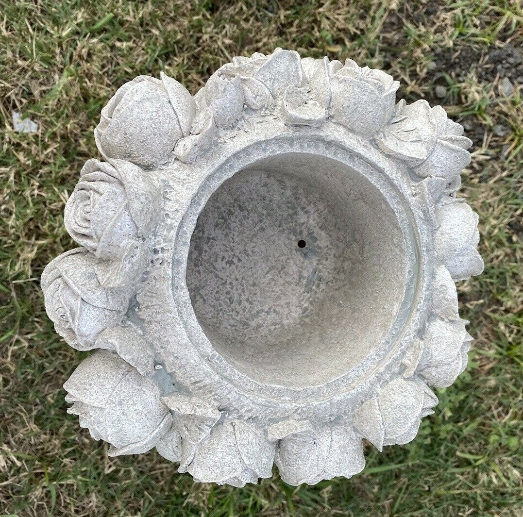 Adelpha Princess - Resin Head Planter Pot for Succulents Cactus Indoor  Plants