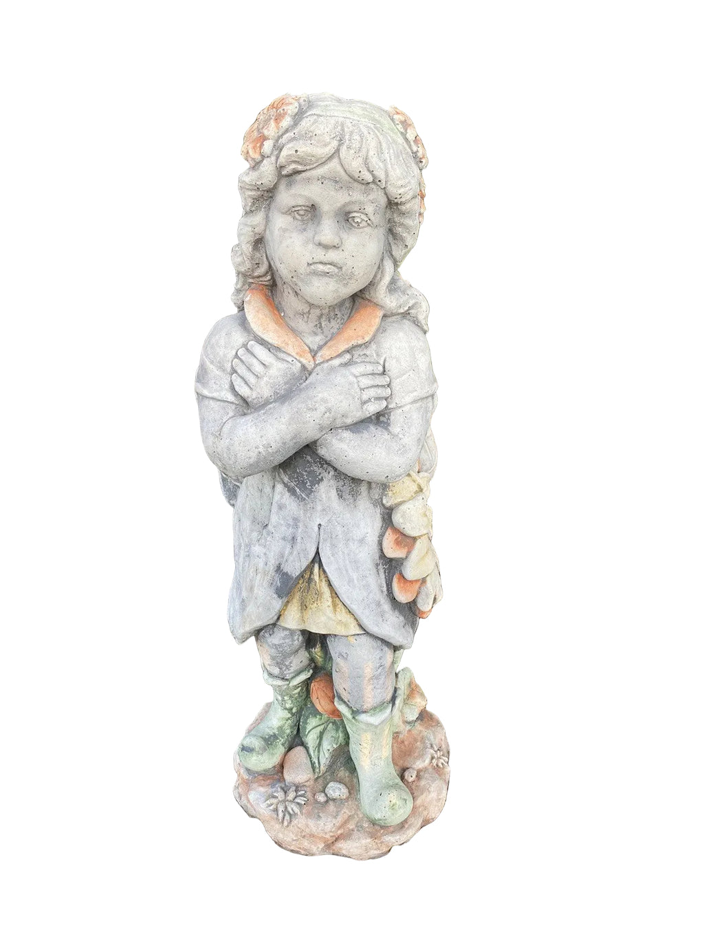 Flower Pixie Girl Garden Statue - Pick up Only