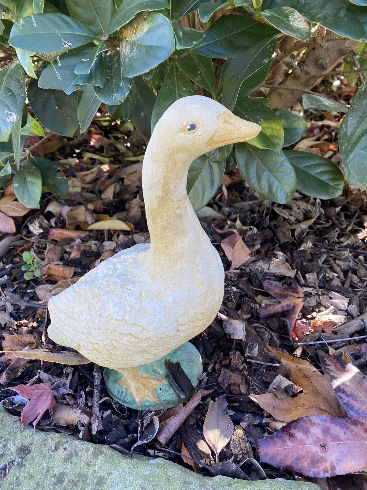 Duck Duckling Fowl Statue Ornament Farm Animal Concrete Garden Australian Made