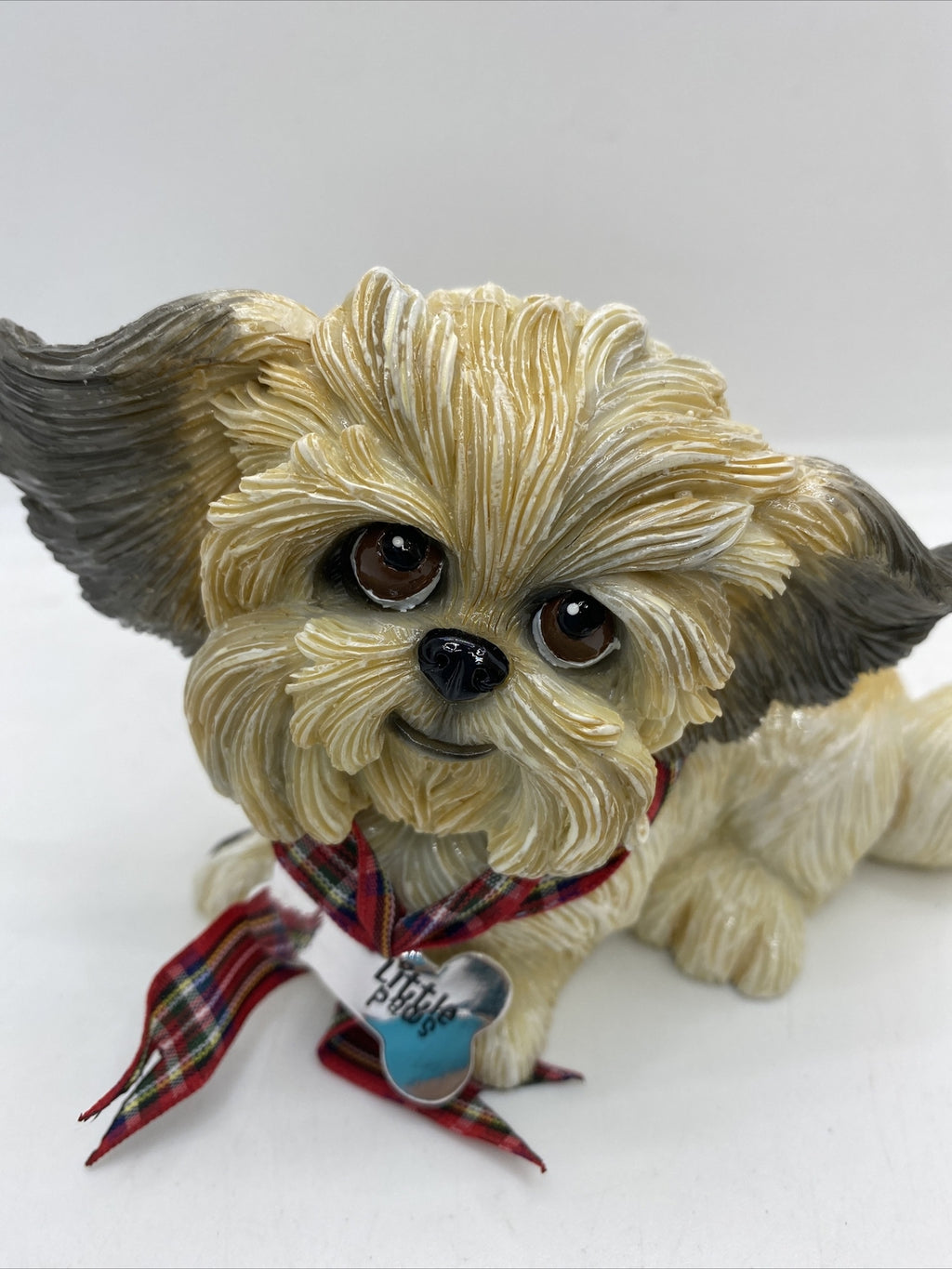 Little Paws Gizmo the Shih Tzu Dog Pet Figurine Statue~ Home Decor Ornament