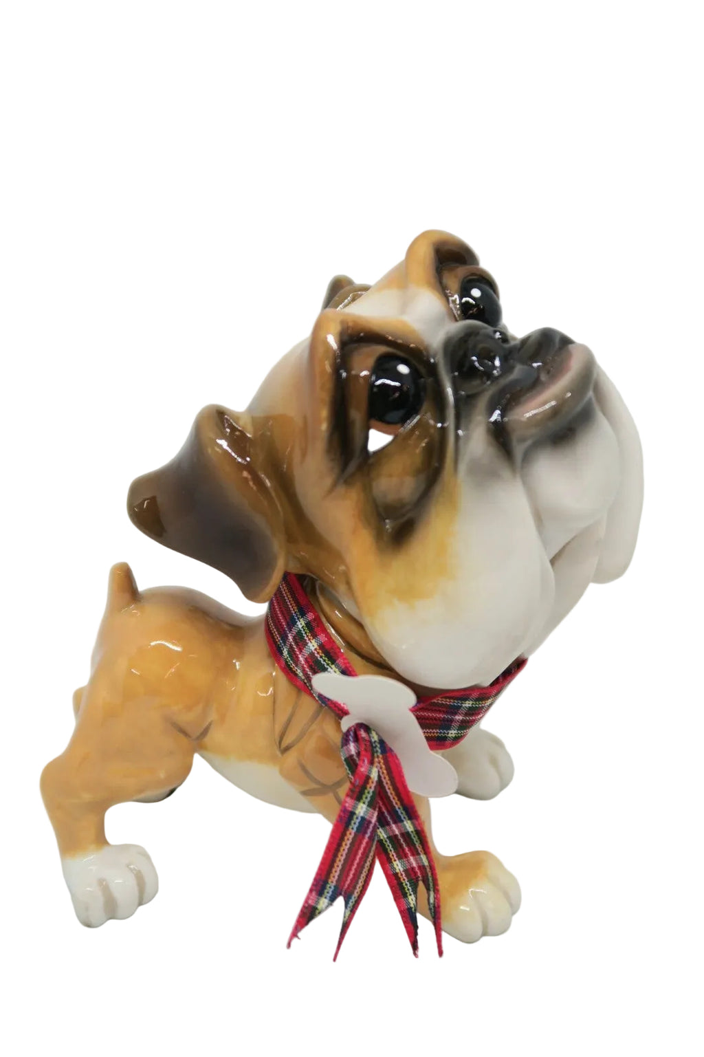 Little Paws Mick the Bulldog Pet Figurine Statue~ Home Decor Ornament
