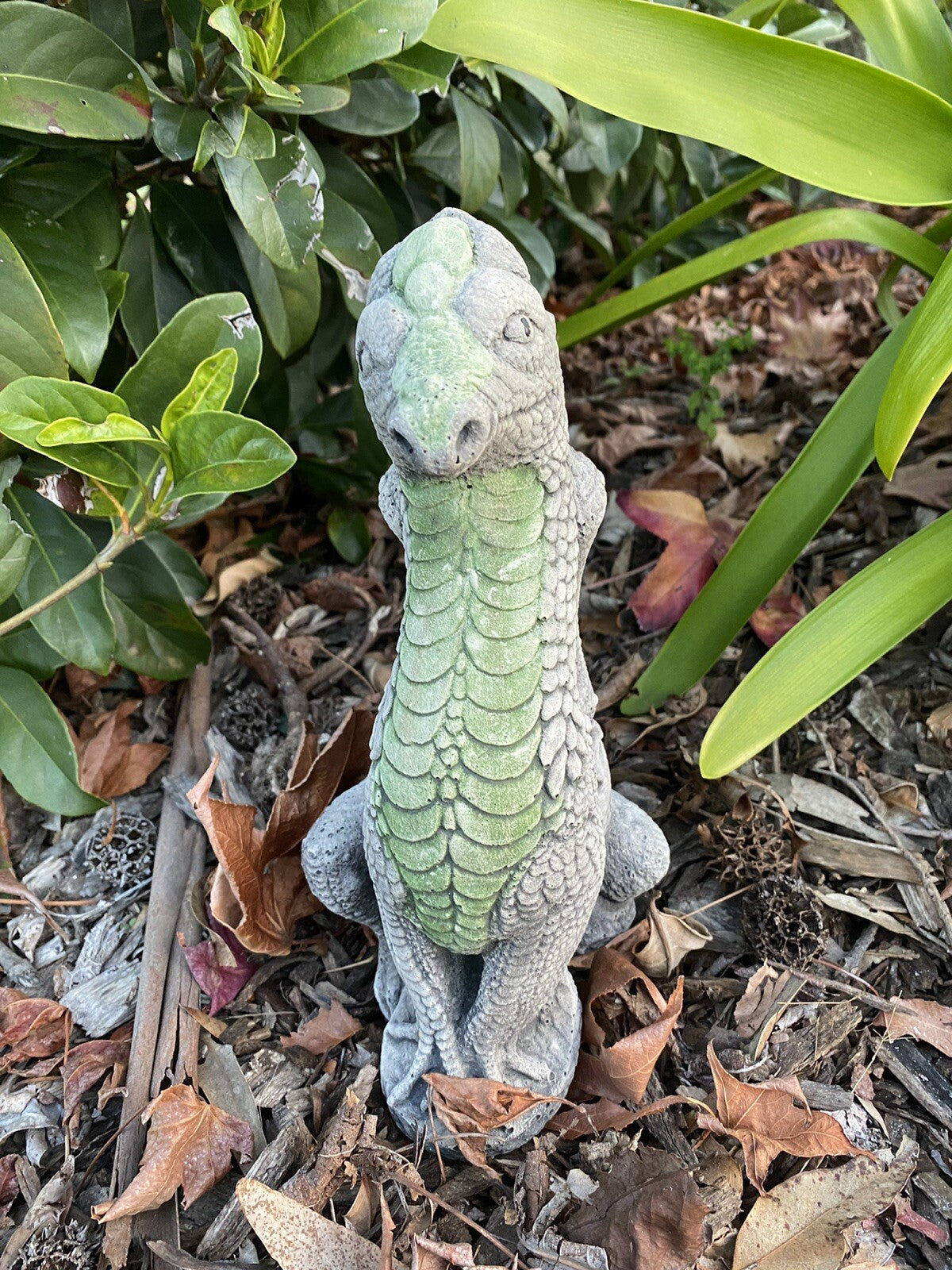 Dragon Animal Concrete Cement Garden Statue Ornament Australian Made 28cm high