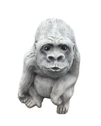 Female Gorilla Monkey Statue Ornament Animal Concrete Garden Australian Made