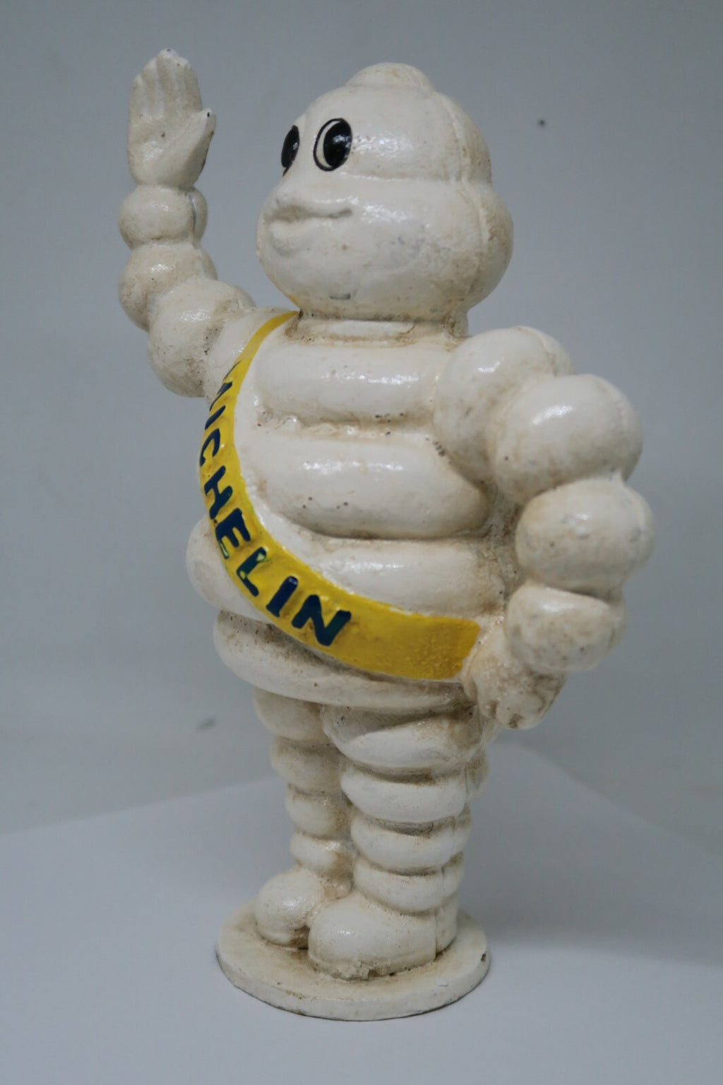 Michelin Man Cast Iron Money Box Paperweight Collectable Antique Style Man Cave