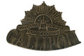 Gallipoli Australia New Zealand Army Corps Cast Iron Hanging Sign Reproduction