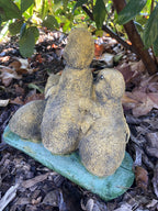 3 Duck Duckling Fowl Statue Ornament Farm Animal Concrete Garden Australian Made