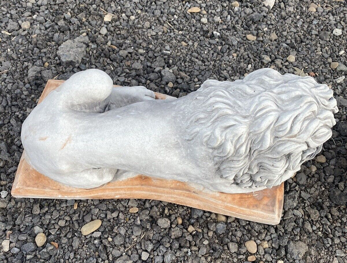 Guardian Lion Pair Statue Concrete Cement Garden Statue Australian Made