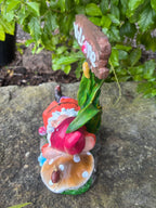 Garden Gnome Chilling Welcome Sign Garden Ornament Statue