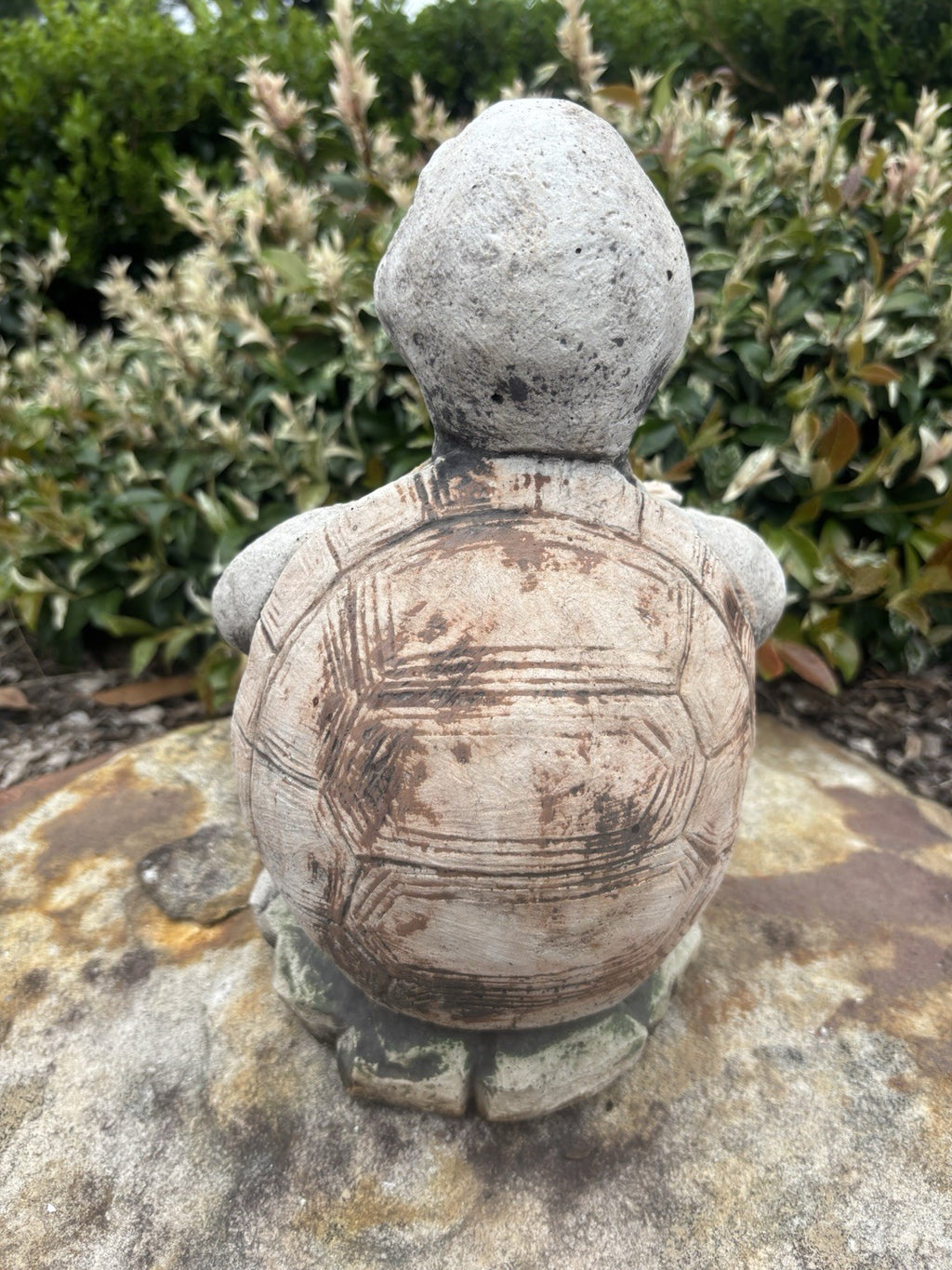 Welcome Turtle Tortoise Animal Concrete Garden Statue Ornament Australian Made