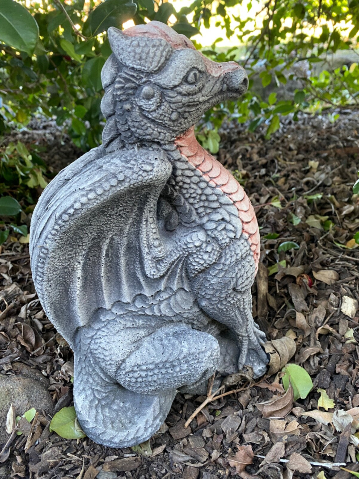 Dragon Animal Concrete Cement Garden Statue Ornament Australian Made 28cm high