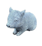 Wombat Statue Hairy Nose Ornament Animal Concrete Cement Garden Australian Made