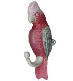 Cast Iron Bird Hook Clothes Hanger - Cockatoo Galah Magpie Rosella Kookaburra