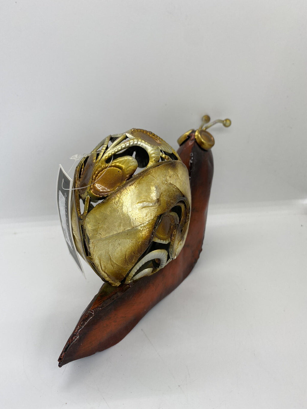 METAL GARDEN SNAIL ANIMAL GARDEN STATUE ORNAMENT FIGURINE GIFT