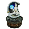 Hand Thai Buddha Small indoor / Outdoor table top Water fountain water feature