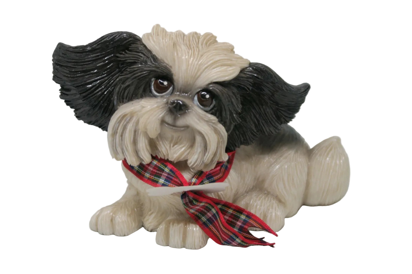 Little Paws Oreo the Shih Tzu Dog Pet Figurine Statue~ Home Decor Ornament