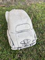 1955 FJ Car  Statue Ornament Animal Concrete Garden Australian Made