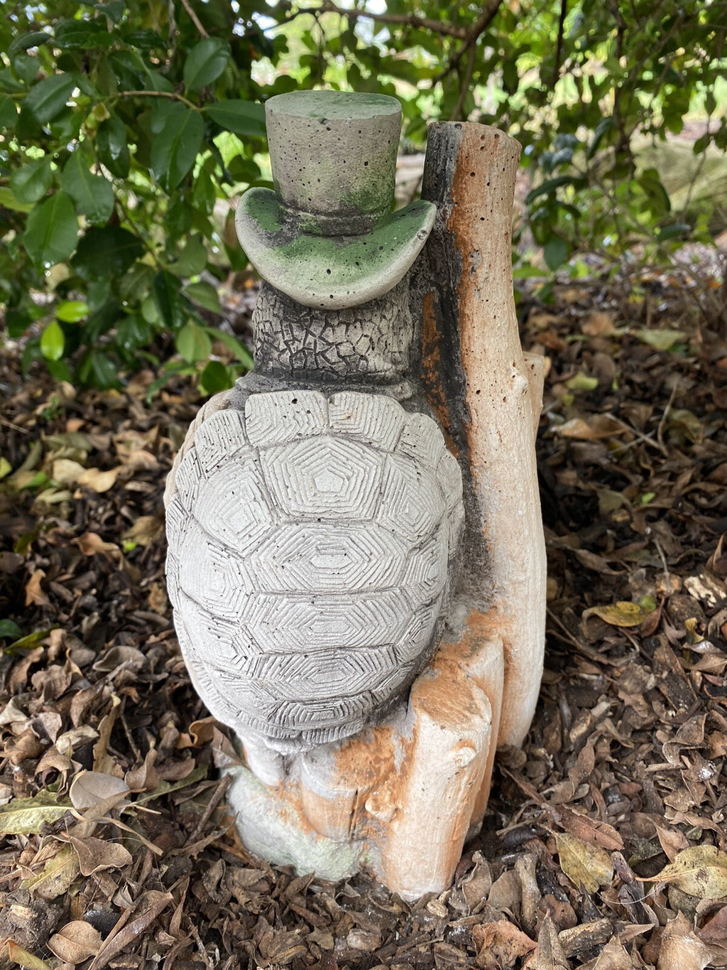 Willow Turtle Tortoise  Mr Tolly Animal Concrete Garden Statue Australian Made