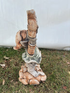 Piss Off Pixie Statue  Animal Concrete Garden Australian Made