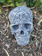 Skull Statue Ornament Animal Concrete Cement Garden Australian Made