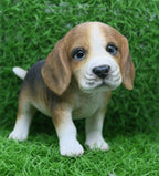 BEAGLE STANDING DOG ANIMAL GARDEN STATUE ORNAMENT FIGURINE SCULPTURE MEMORIAL