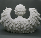 Memorial Praying Cherub Angel With 3 Tealight Tea Light Candle Holder Gift