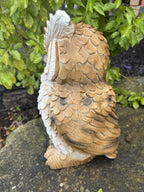 BARN OWL  GARDEN ~STATUE ~ ORNAMENT ~ FIGURINE ~ HOME DECOR