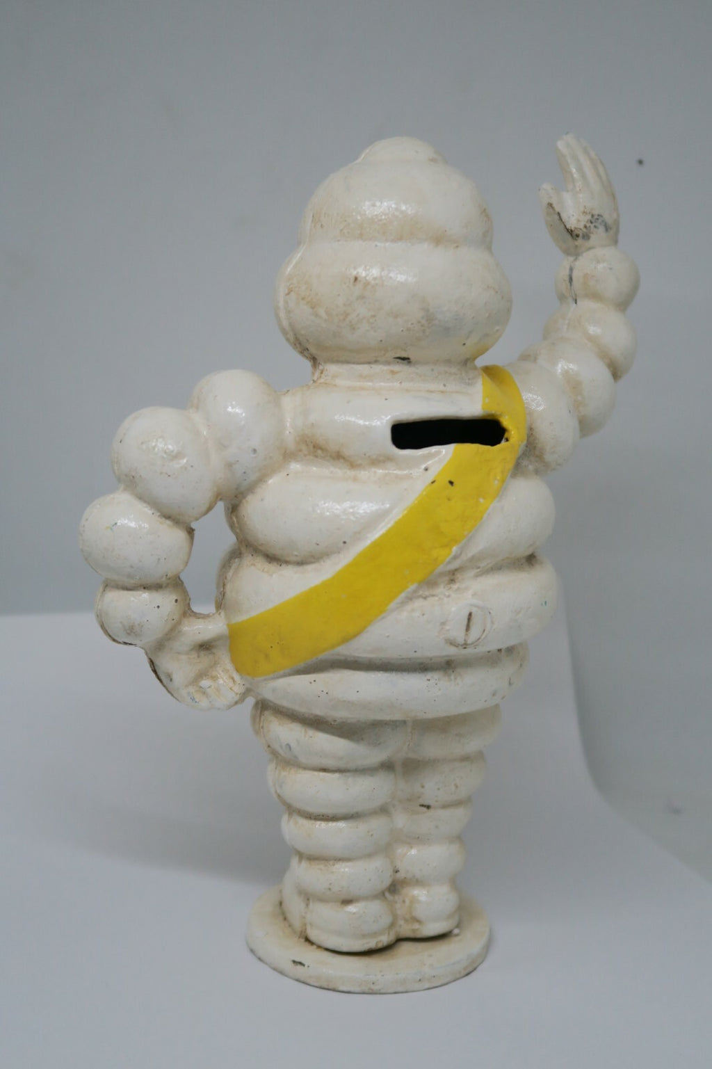 Michelin Man Cast Iron Money Box Paperweight Collectable Antique Style Man Cave