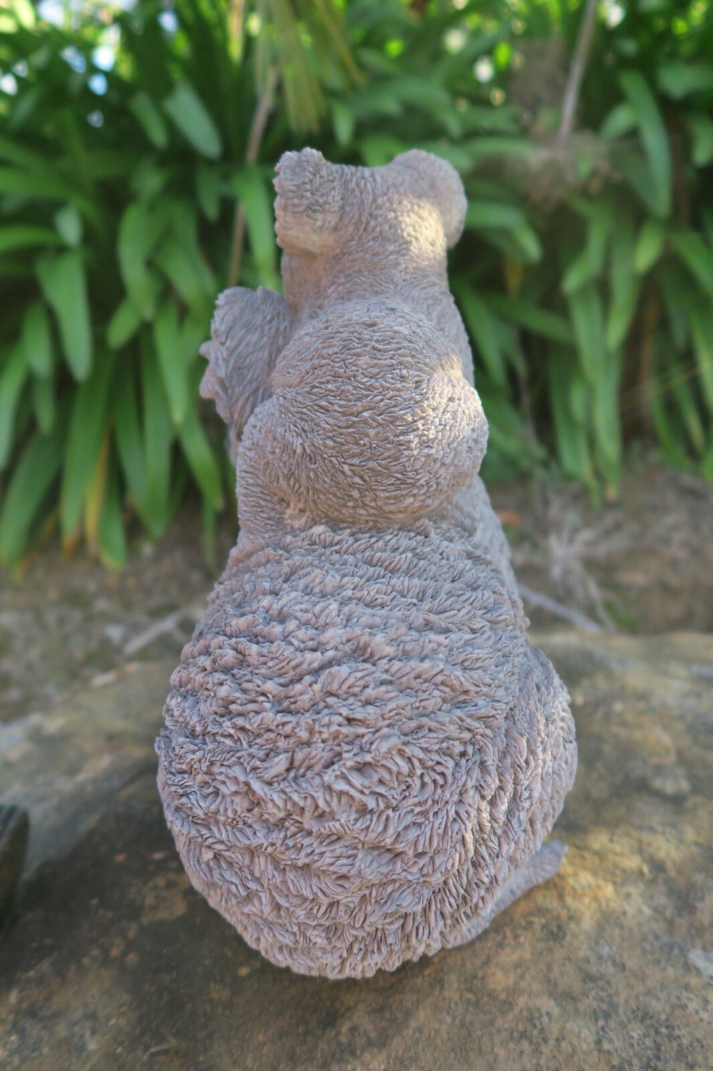 Australian Koala with Baby Garden Statue Concrete Australian Wildlife  Decor