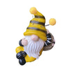 15cm Gnome Bee Holding A Daisy Home Garden Ornament Figurine Statue Decor NEW