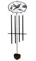 HUMMING BIRD WIND CHIME SPINNERS YARD GARDEN DEDCOR 106CM