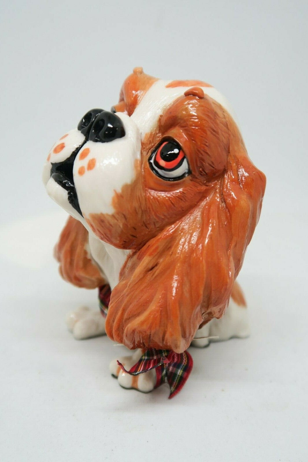 Little Paws Trudi The Cavalier King Charles Dog Figurine Statue Ornament
