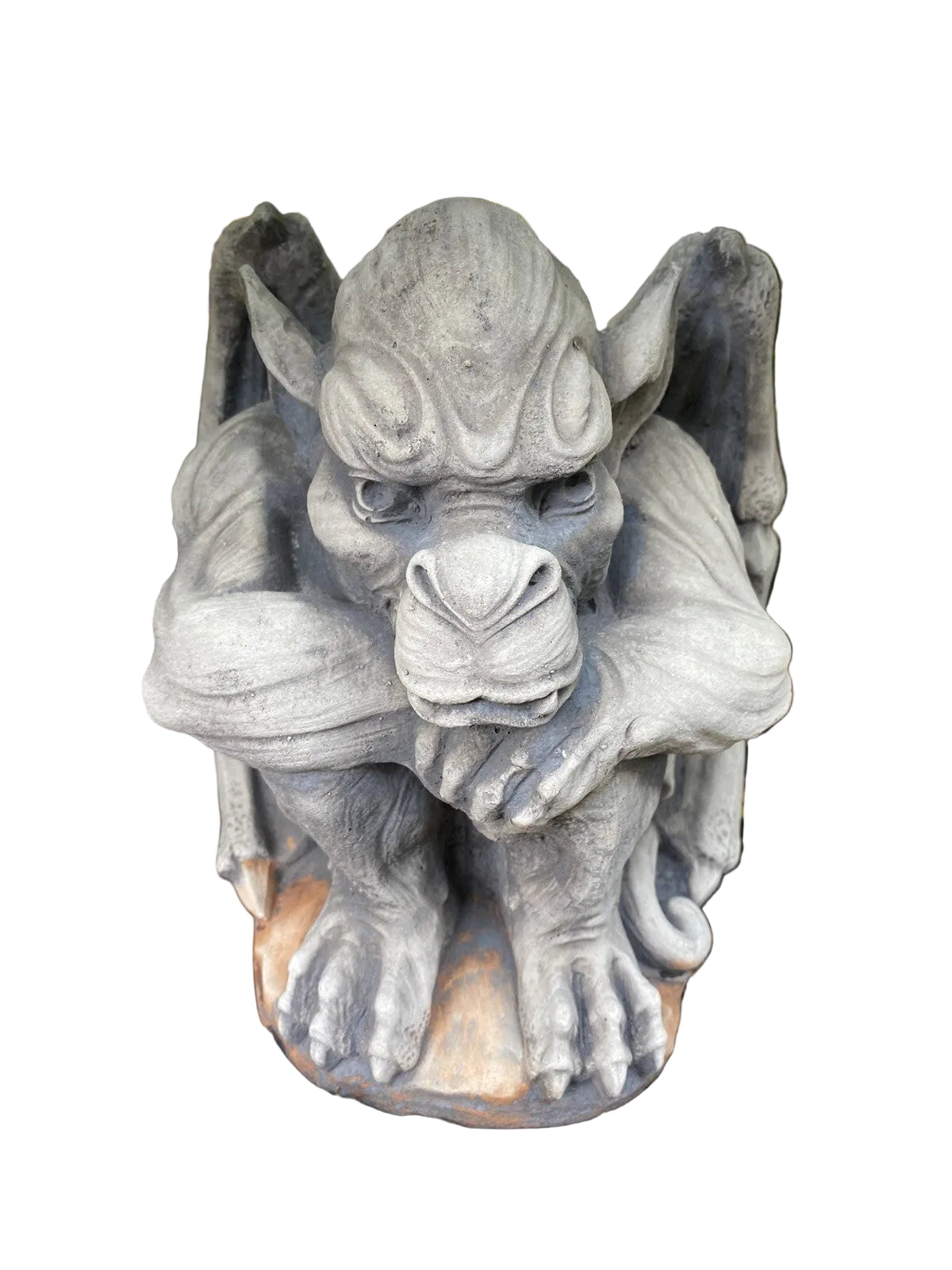 Gargoyle Statue Animal Concrete Cement Garden Australian Made Gery