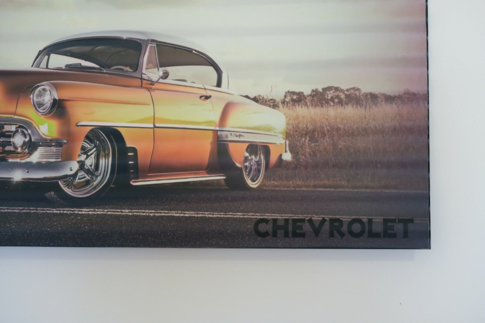 53 Chevy Chevrolet Tin Metal Corrugated Sign 40X30CM Licensed garage Shed Gift