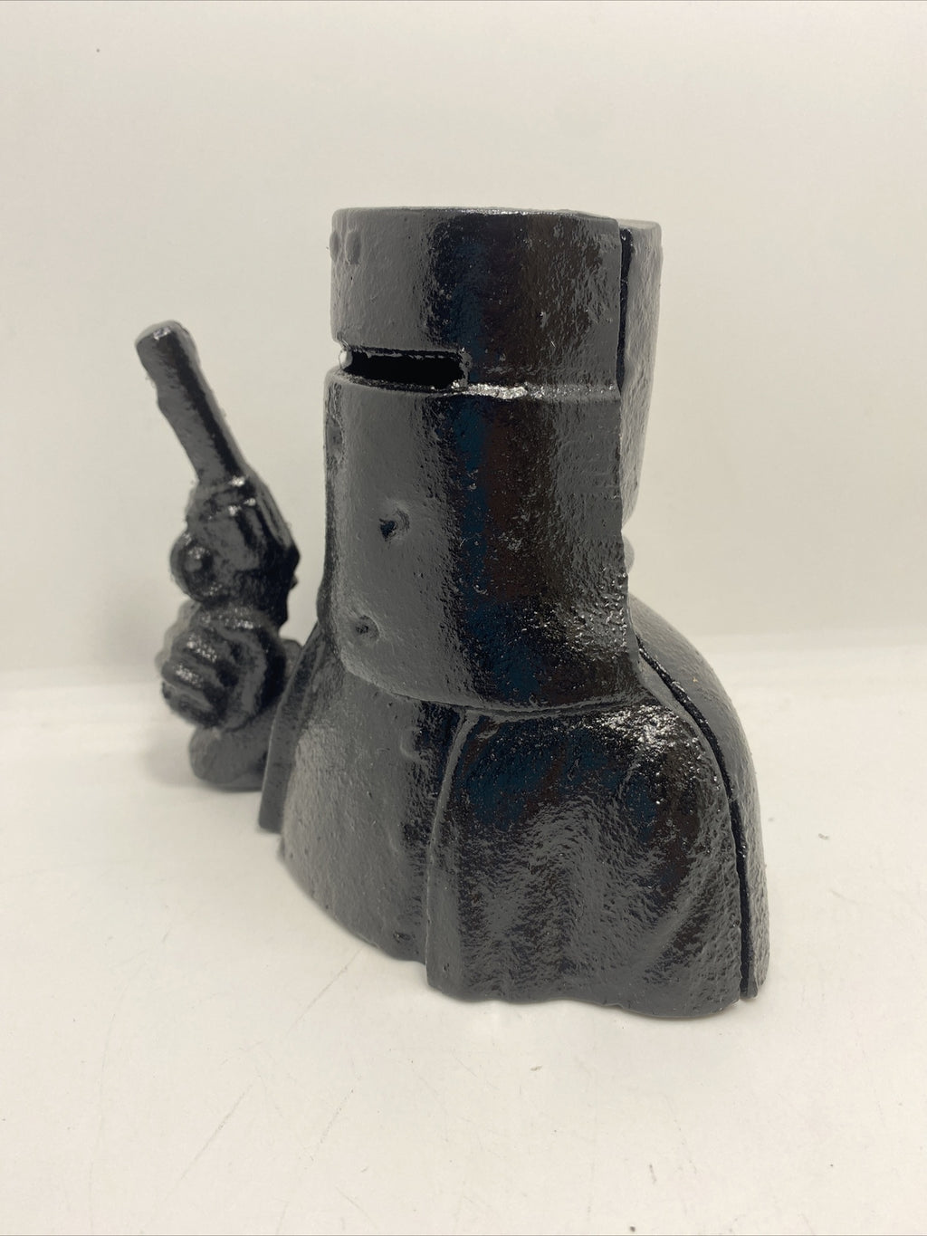 Ned Kelly Cast Iron Bank Money Box Man Cave Bar Pub Figurine Statue Gift